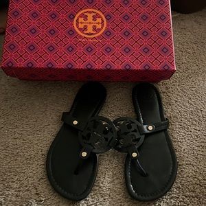 Tory Burch black sandals size 6.5